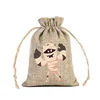 Jute rope burlap bag - mummy