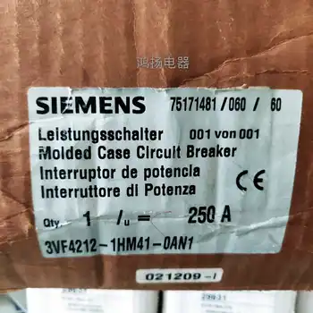 Siemens 3vf4212-1hm41-0an1 4P/200-250A - High-Quality Industrial