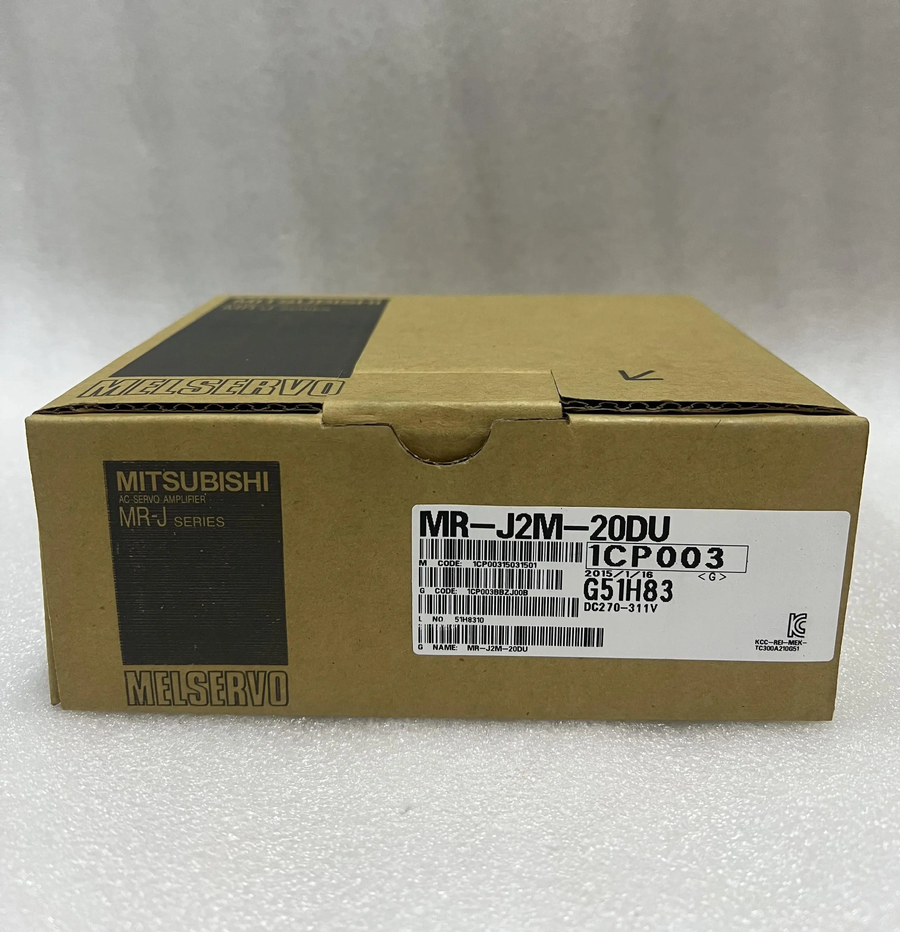 Mitsubishi AC SERVO AMPLIFIER MR-J2M-20DU