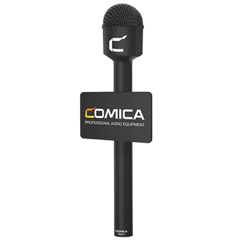 COMICA HRM-C Omnidirectional Dynamic Reporter/Interview Microphone for Live Streaming Report Presentation