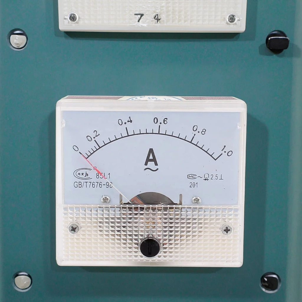 Medidor De Corriente, DC 0-15V DC Medidor De Voltaje Analógico Voltaje Panel Analógico