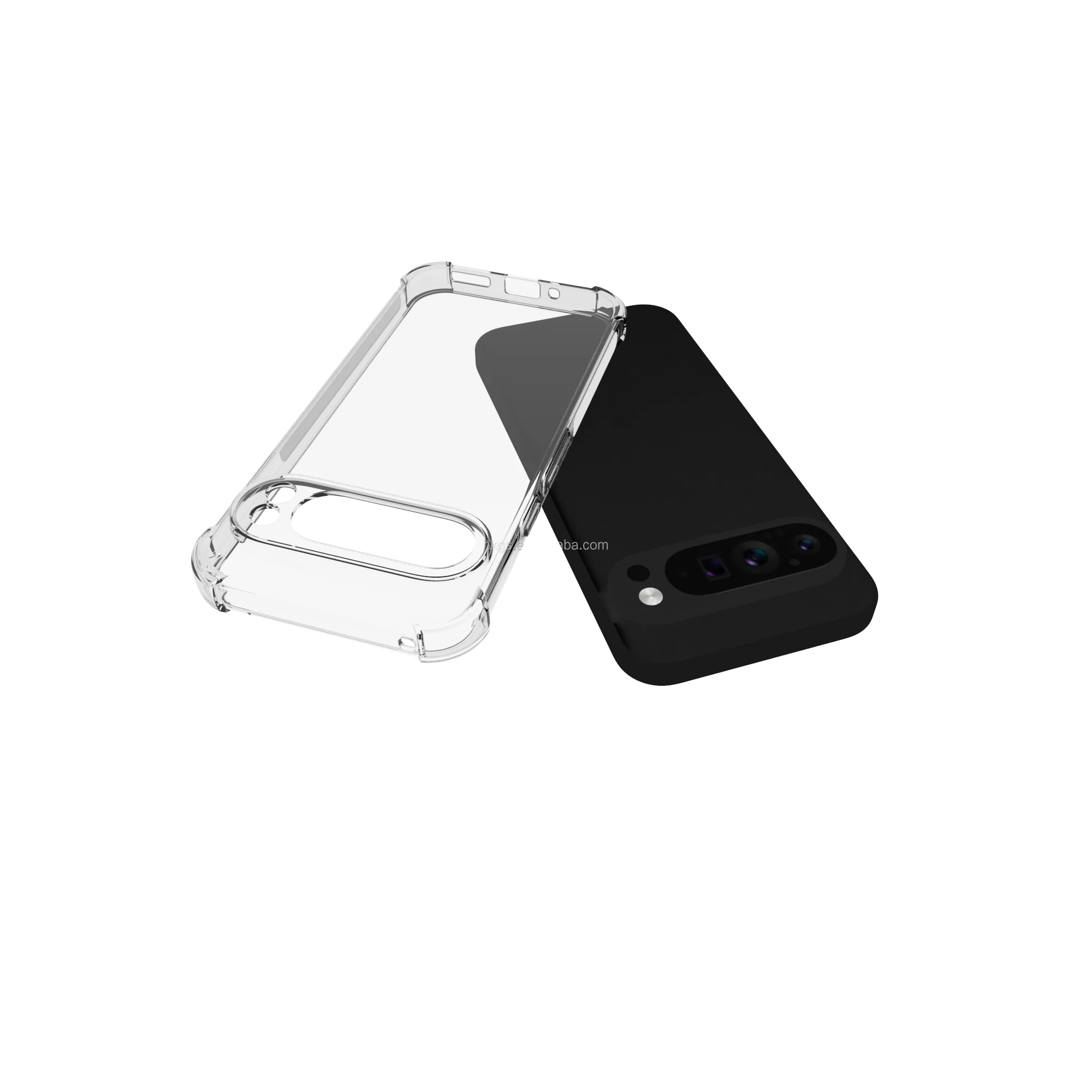 For Google Pixel 9A 9 Pro XL 6XL Transparent Tpu ShockProof Case Airbag