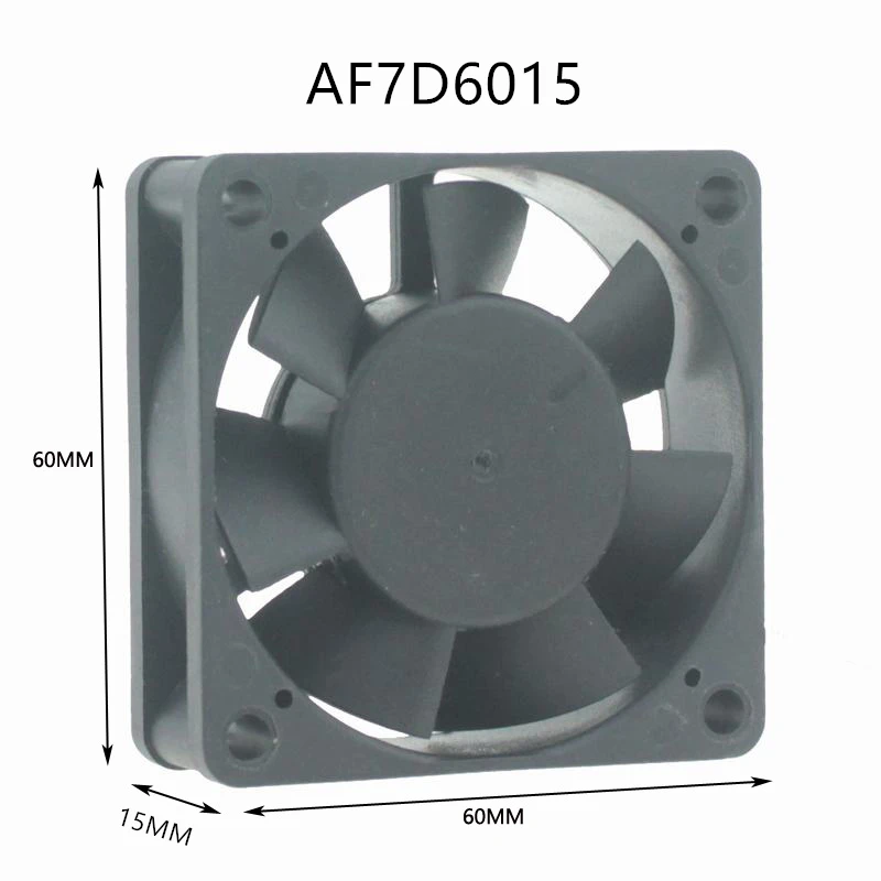 Durable/Large air volume /High speed/low speed/Mute/Long life/High quality AF7D6015 6cm 60x60x15 DC Brushless Axial flow Fan