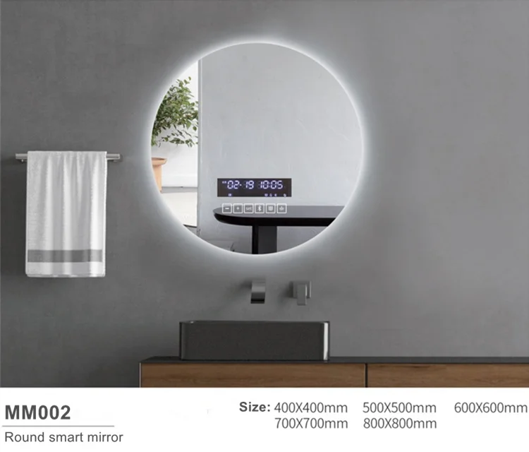 Высококачественное LED-зеркало для ванной умное настенное зеркало зеркало для отеля