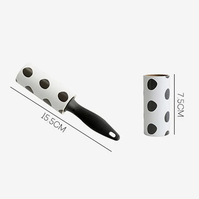 Складная портативная липкая моющаяся роликовая мини-щетка для путешествий