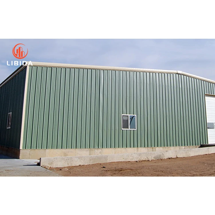 Fast Assembled Two Story Steel Structure Warehouse