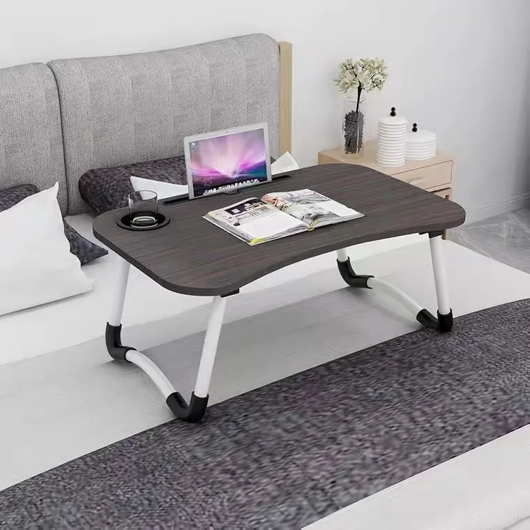 Modern Design Wooden Folding Adjustable Portable Laptop Table Computer