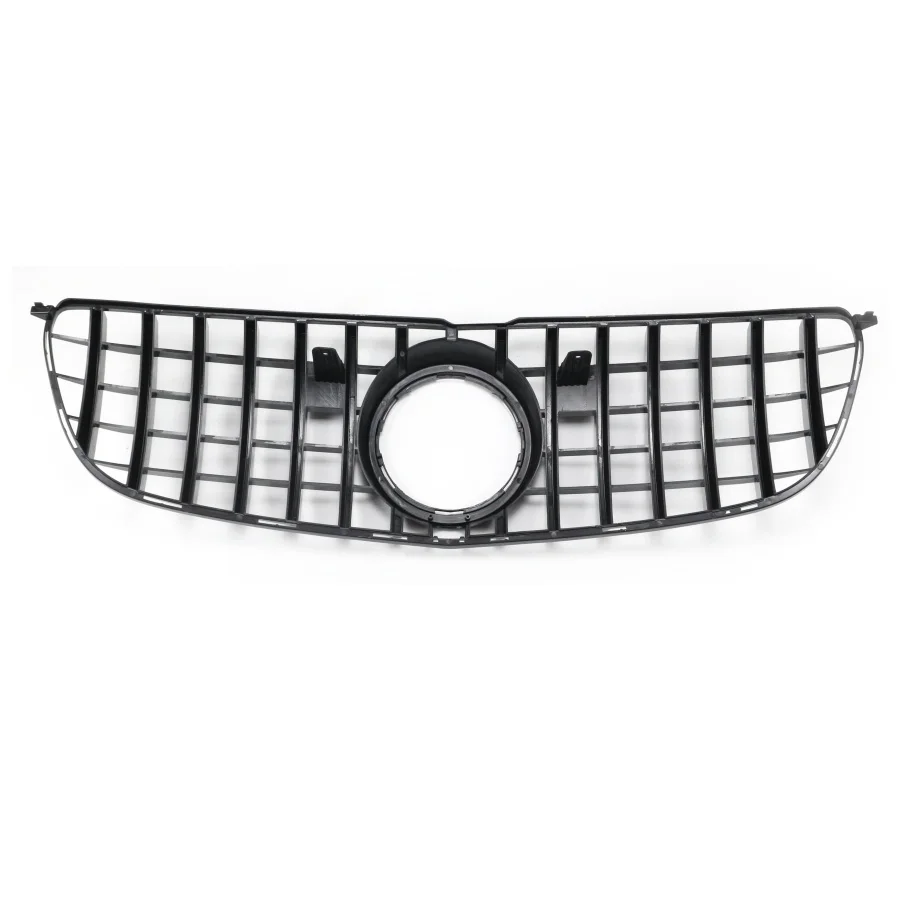 product tiypeor car black and silver honeycomb mesh grille for mercedes benz gls class x166 2016   2019 models abs material gt style-8
