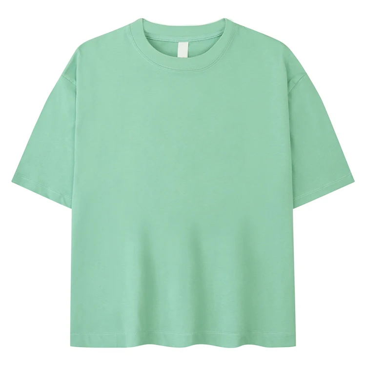 Trgovina na debelo s kratkimi rokavi in ​​okroglim izrezom, moška prazna majica s kratkimi rokavi, 100 % bombažna enobarvna majica s kratkimi rokavi po meri 250_voghion.com