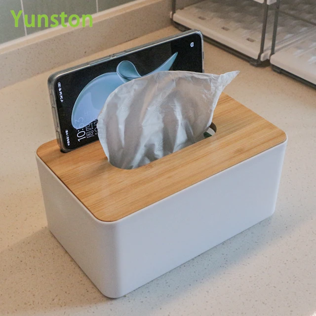 High Sales Napkin Box Customization Stylish Plastic Tissue Box Dining Room Living Room Bedroom Multi-functional Tissue Box
