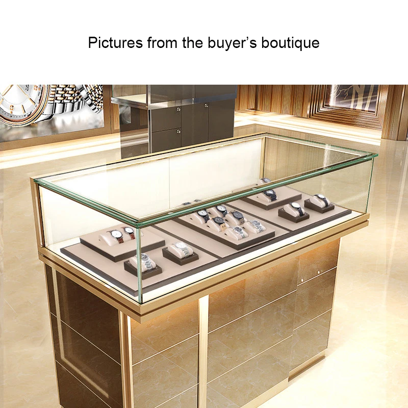 Custom Luxury Watch Display Stand Leather Watch Display Props Window ...
