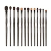 Printed color 13 eye shadow brushes
