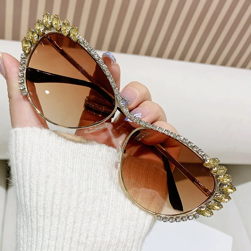 Bling aviator orders sunglasses