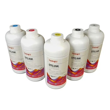 Direct Print To Textile Pigment Ink Digital Printing DTG i3200 Head DTG Ink DX5 DX7 XP600 Ink