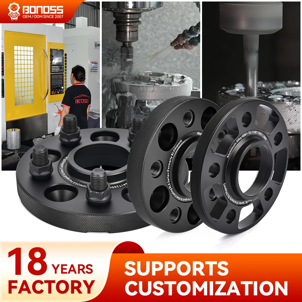 Factory Custom 6061-T6 Hubcentric Wheel Spacers For BMW G80 G82 G20 G30 F30 F10 E90 5x112 5x120