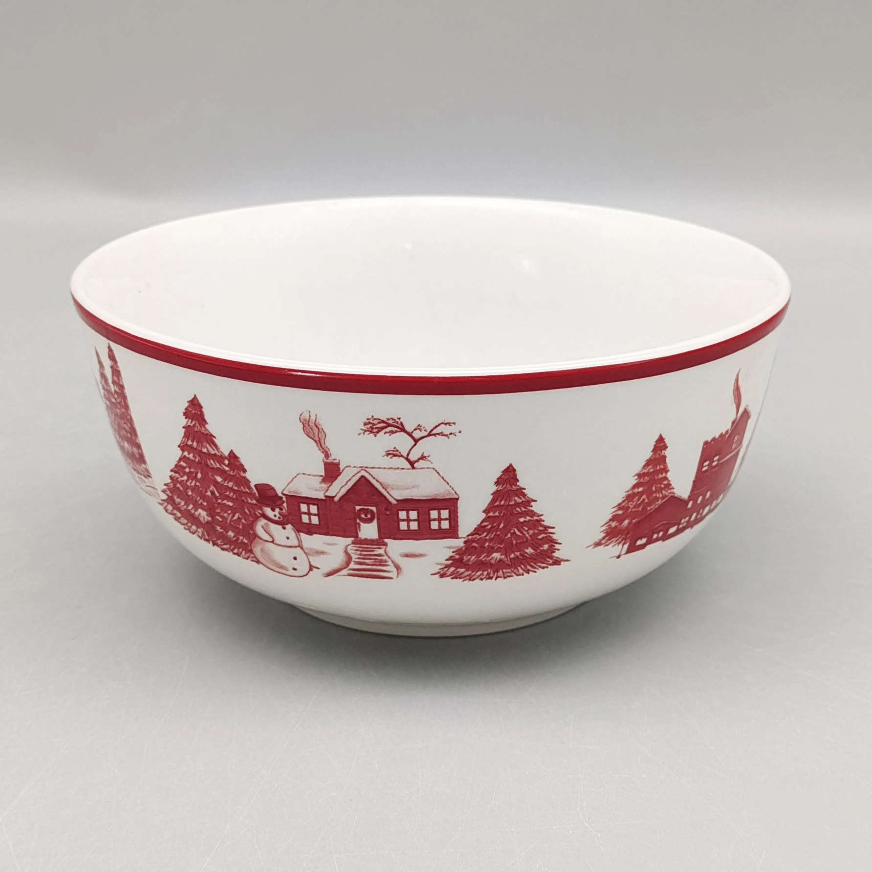 Christmas Dinnerware Set Wholesale Custom Tableware Ceramic Dish Sets Porcelain Dinner Sets Christmas Plate Manufacturers