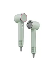 Hair Dryer With Concentrator Nozzle Lightweight Constant Temperature for Smooth and Shiny Hair