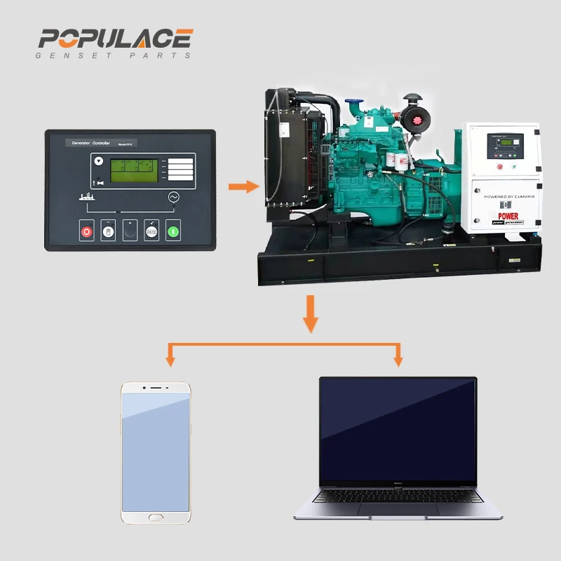 POPULACE Diesel Generator Dse Controller Dse5110 Populace Genset Controller 5110 Dse 5110 5120 factory