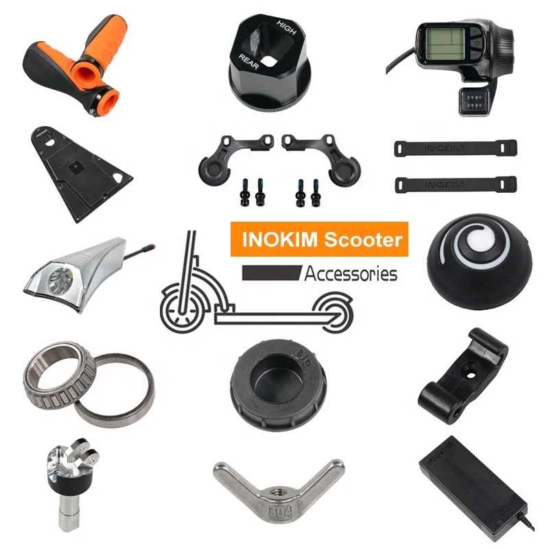 amortisseur de direction Pour Dualtron Thunder 2 ll Scooter électrique Anti-Vibration Anti-sigue Kit d'amortisseur de stabilisateur de direction, accessoires ( Color : Silver set