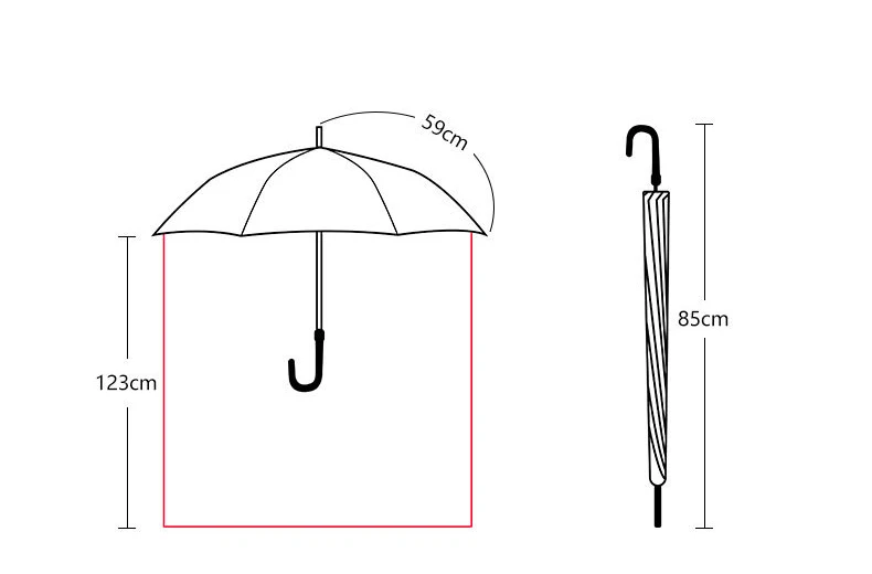 Dd1154 2 Really Cool Clear Long Full Body Umbrella Raincoat Dome