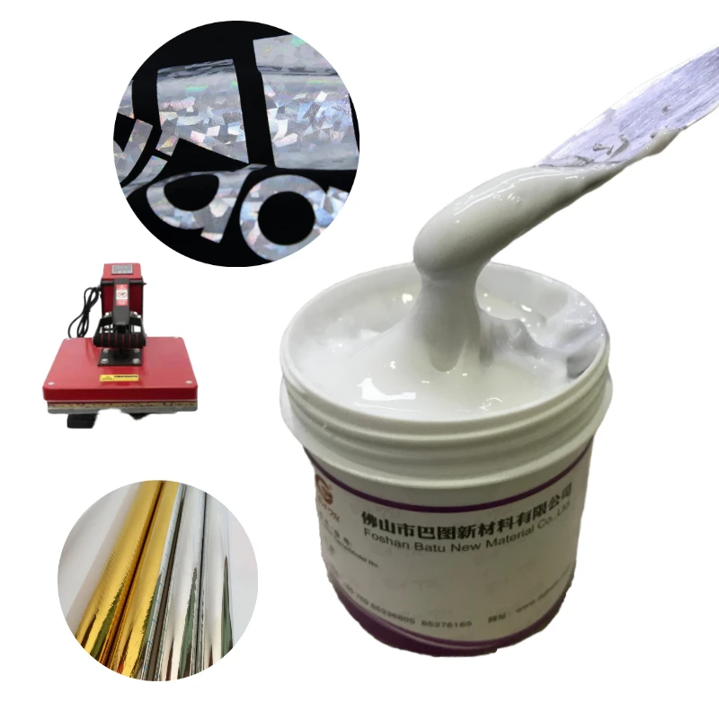 for fabric screen printing hot foil ink paste