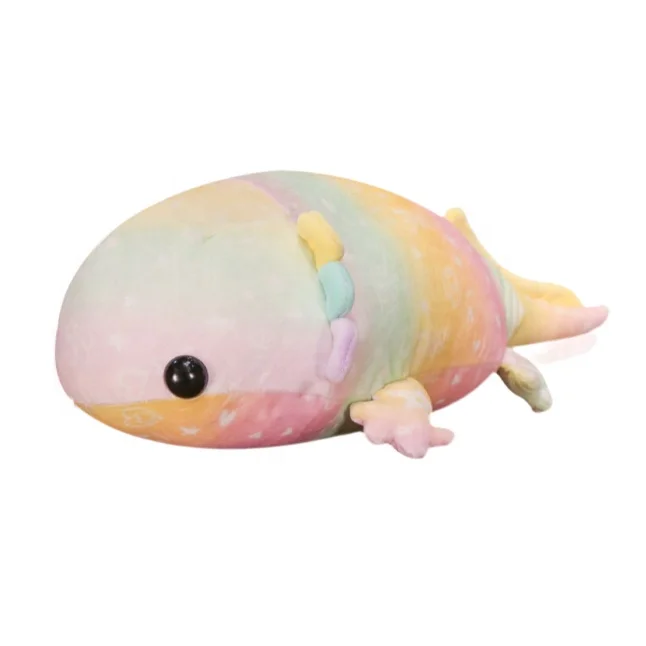 2022 New Plush Stuffed Toy Salamander Rainbow Hearts Ombre Stars - Buy ...