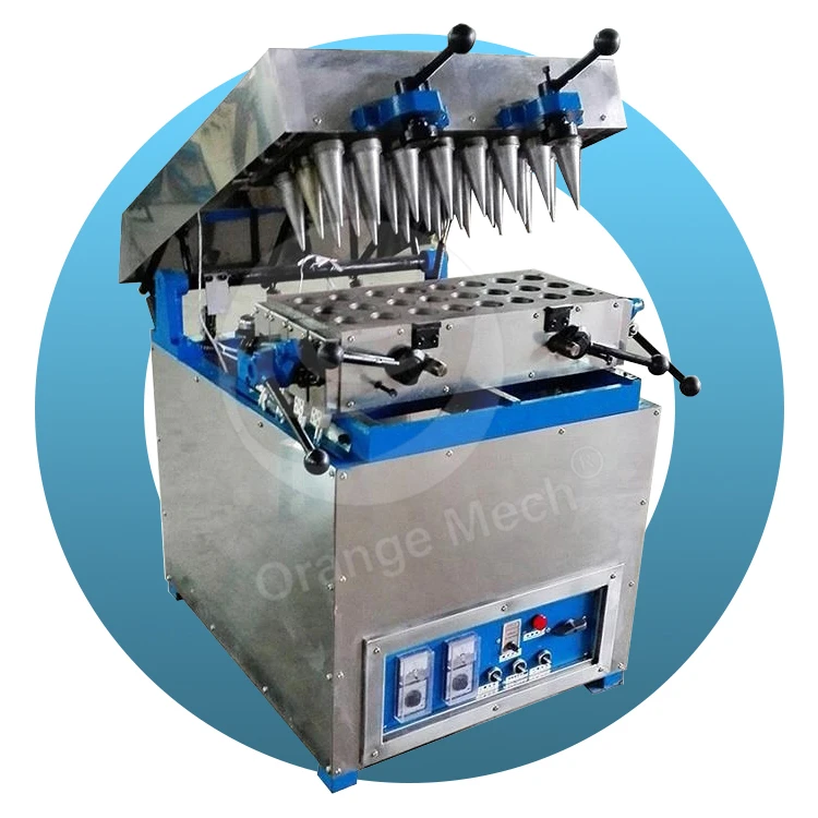 ORME Customized Cono De Helado Waffle Edible Cup Miniature Ice Cream Cone Snack Maker Fill Equipment
