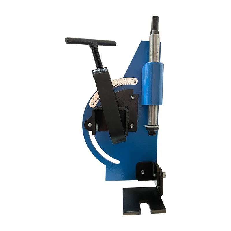 TEBAK PN-1/2A Manual Pipe Notcher Hole Saw Nothcer Tube/Pipe Saw Notcher 2" Capacity Tube Pipe Stainless Steel Shaft