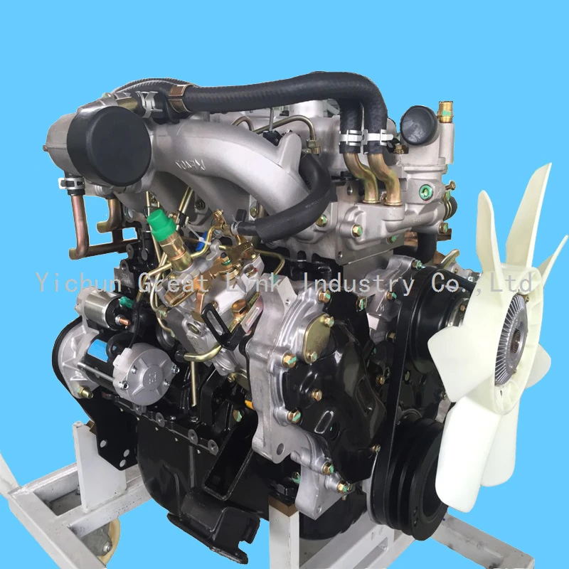 JX493G43 4JB1 Mechanical Diesel Engine 86HP With Standard Bench Test for Stationary Generator Small Tractor Drilling Rig