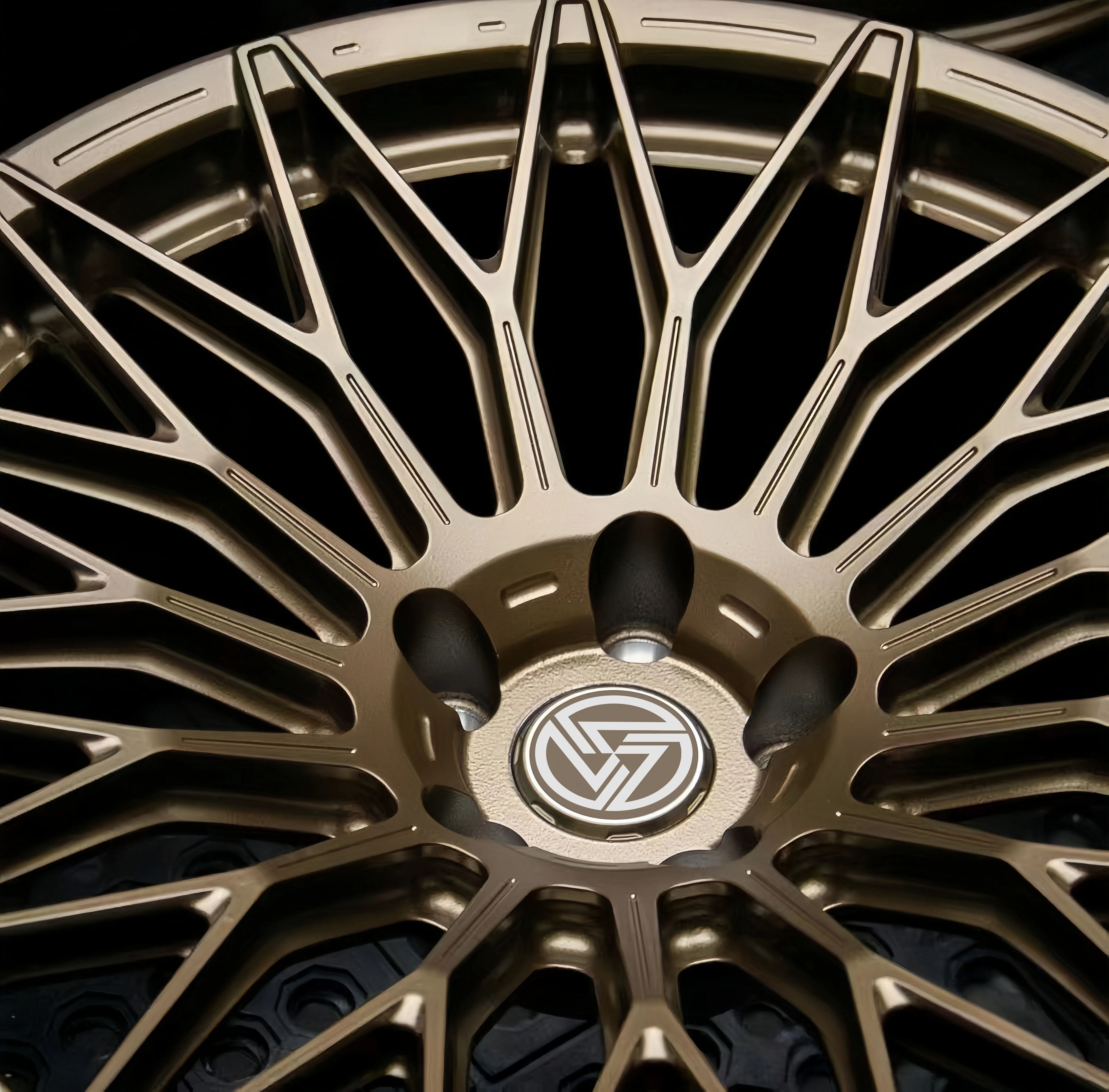 XINLAI Custom Deep Concave Bronze 5x114.3 5x120 5x112 18 19 20 21 22 Forged Wheels Passenger Car Wheels for E90 F30 W464 W213 - Image 3