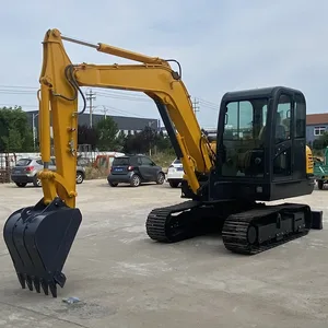 Heavy Equipment Large Digging Machinery Mining Crawler Excavators 6 Ton Doosan Excavator