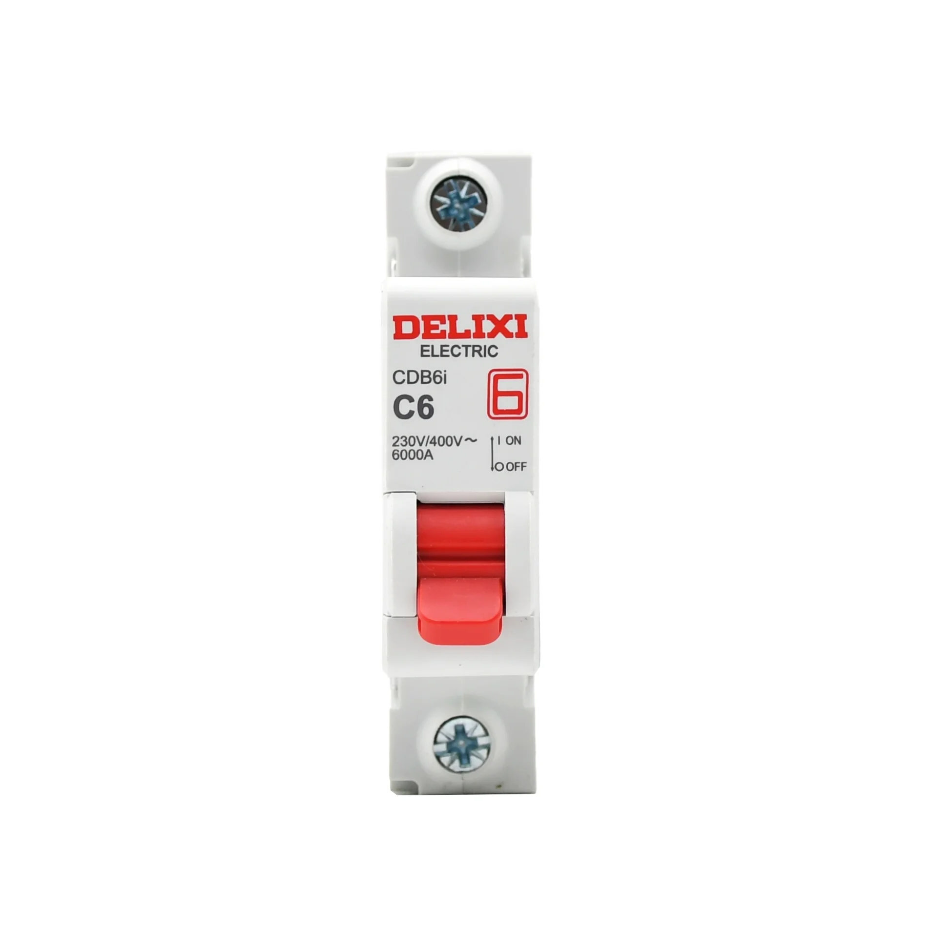 DELIXI Cdb6i 1p Mini MCB RCCB Hi Mel AC CE ROHS Chint Miniature Price Electrical Circuit Breaker for Sale