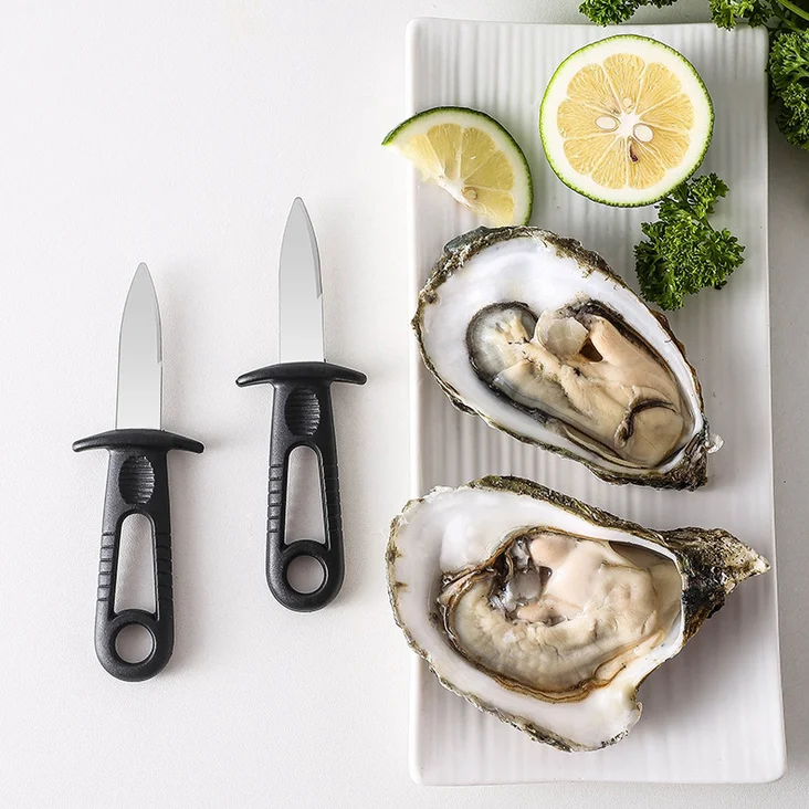 stocked low price oyster shucking knife with pp handle
