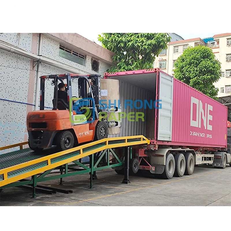 High Bulk Jumbo Food Grade Kraft Pe Coated Paper Jumbo Roll Paper ...