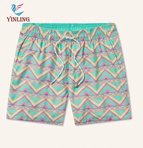 Hot Selling Custom High Quality Quick Dry Swimwear Mens Swimming Swimsuits Trunk Board Swim Shorts