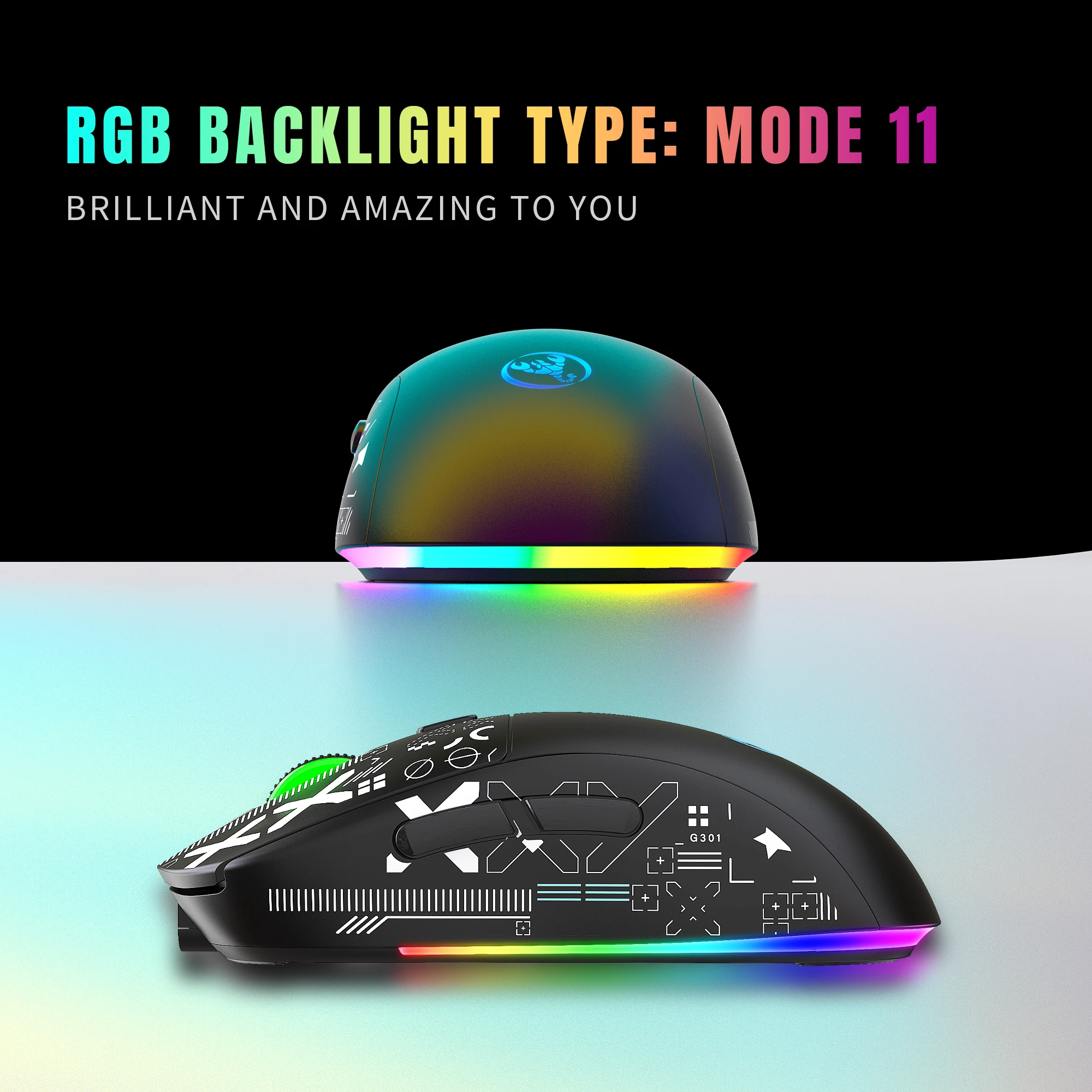 Wholesale Mouse PAW3212 Sensor Sem Fio Ergonomic Gaming