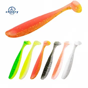 CHEERY Soft Plastics Lure Silicone Baits Arrival Worms Rubber Soft Plastic New 6cm 20pcs/bag PVC Lake Fishing Lure – Soft Lure – view 2