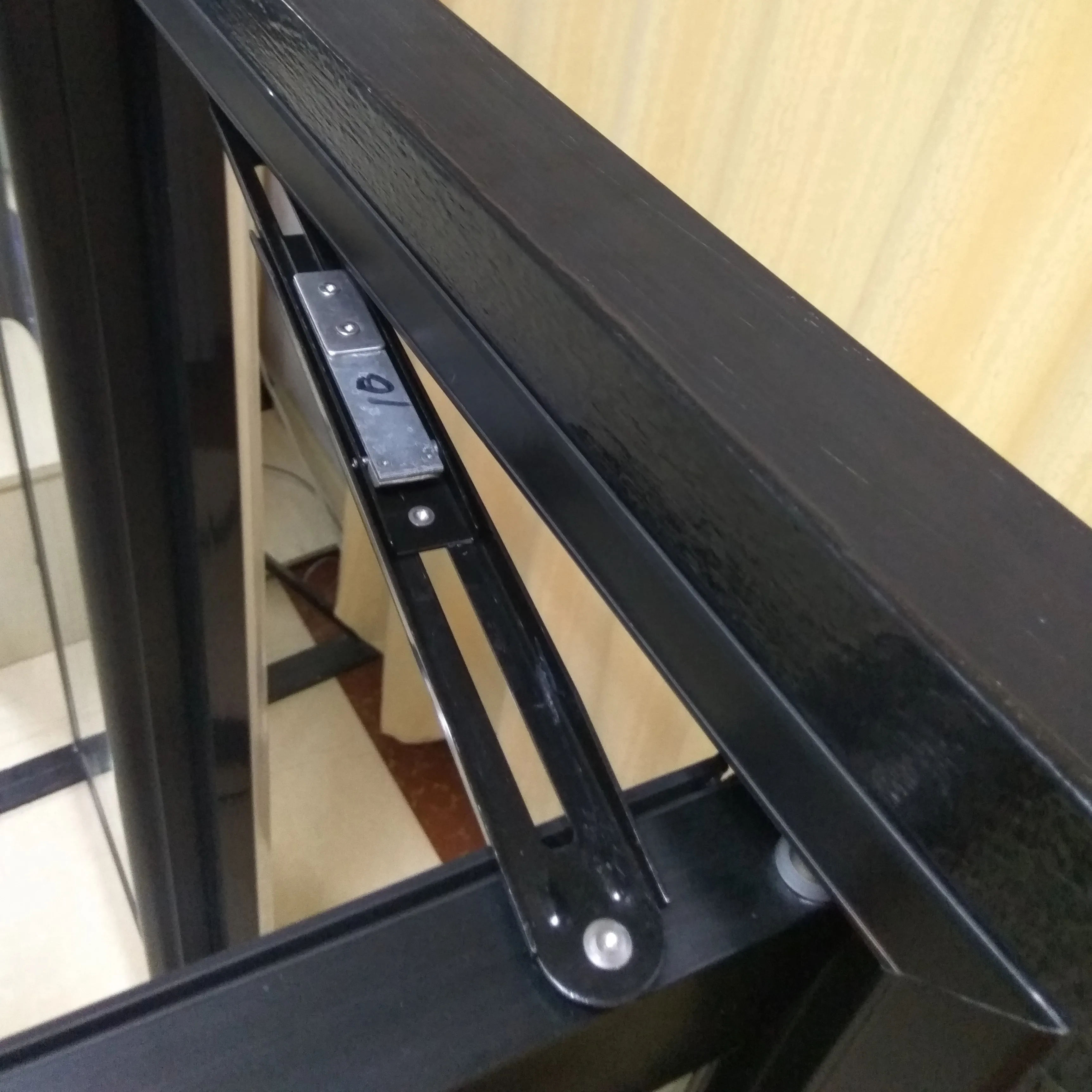 Commercial Refrigeration Walk in Cooler Refrigerator Glass Door With Aluminum Frame
