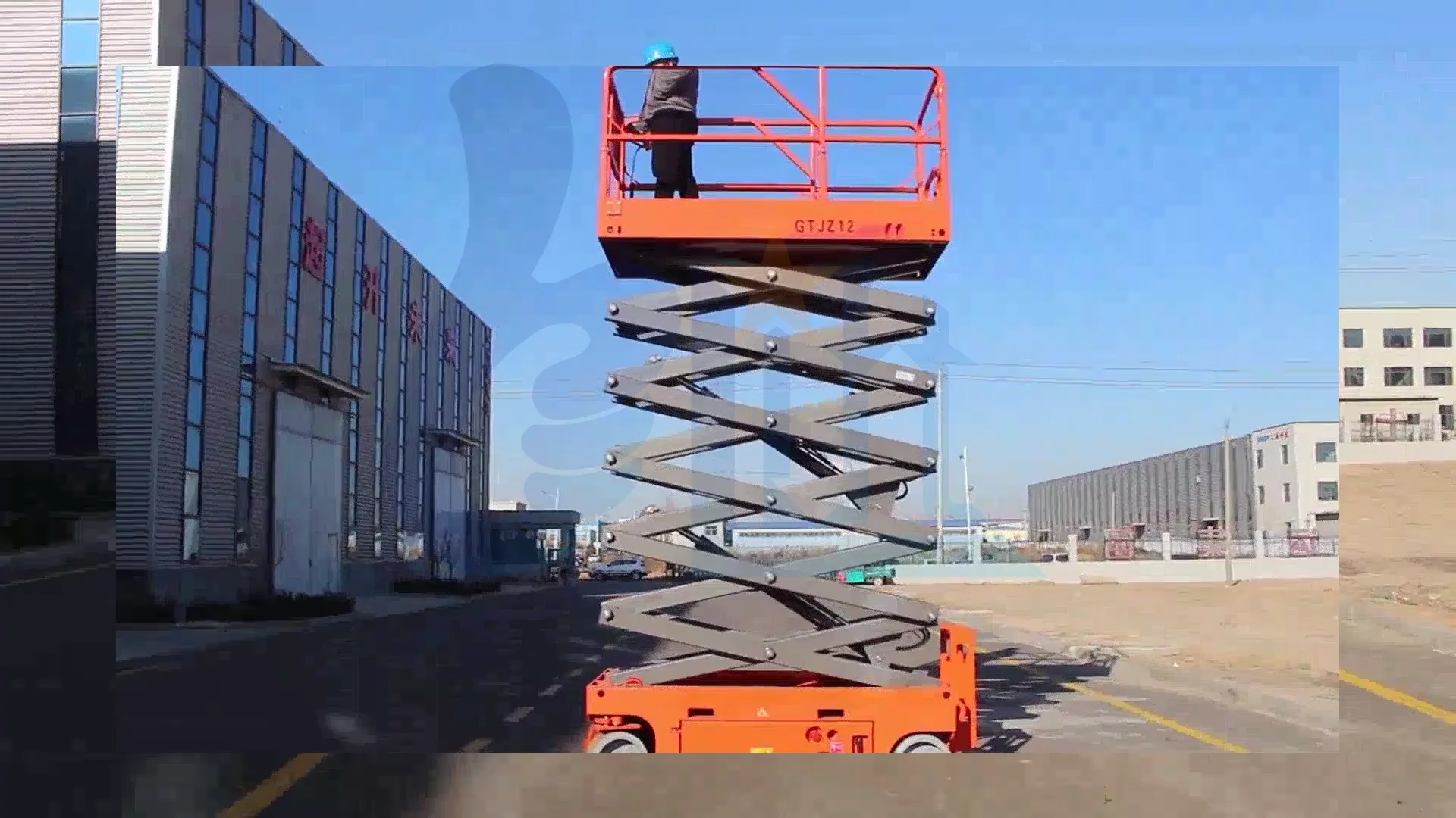 1m-14m Warehouse Hydraulic Cargo Lifting Tools Electric Scissor Lift ...