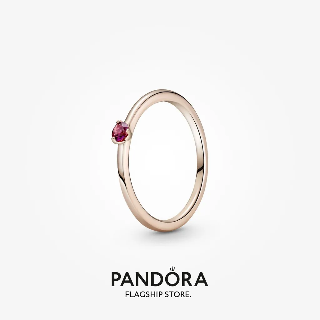Pandora 14k Rose Gold-plated Red 