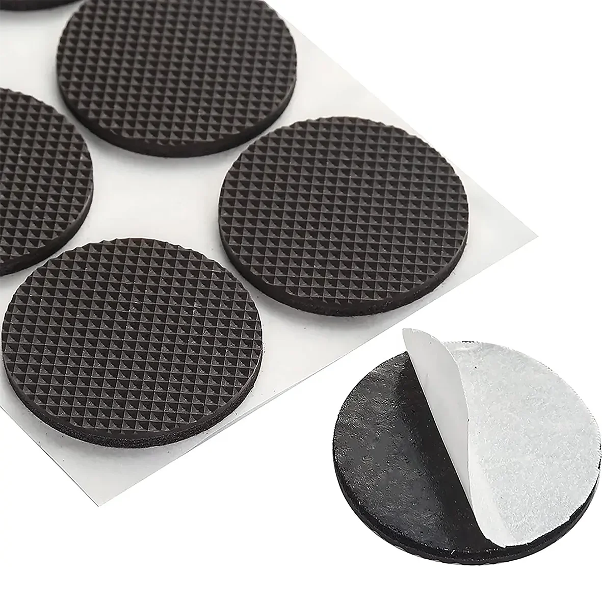 Irregular Shape Square Shock Absorber Single Double-Sided Adhesive Texture Surface EVA Foam Cushion Foot Pad