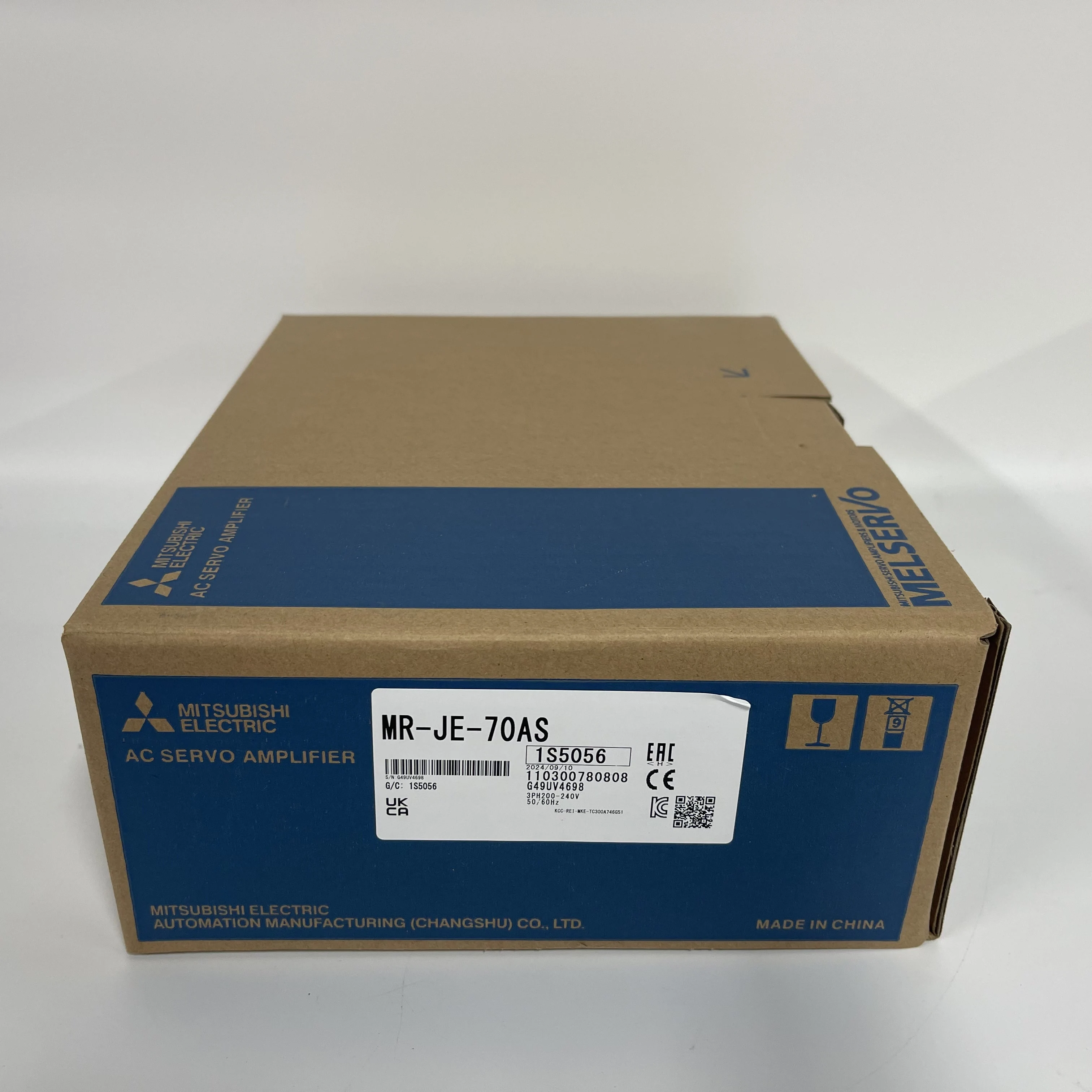 MITSUBISHI AC Servo Amplifier MR-JE-70AS