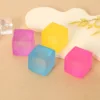 Frosted ice cubes