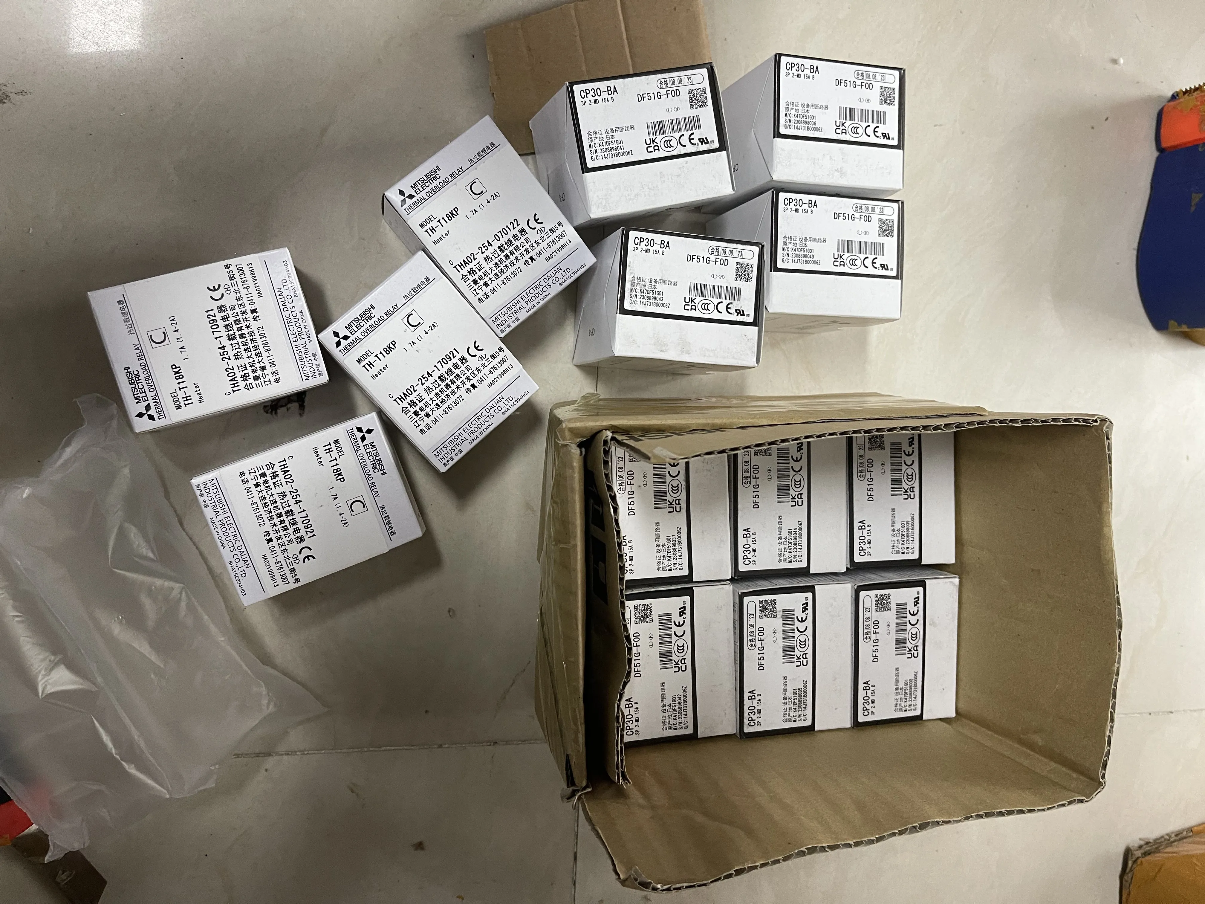 Mitsubishi Thermal Overload Relay TH-T18KP