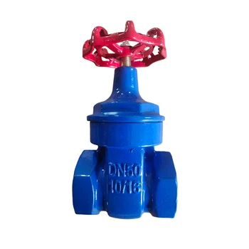 1/2Inches 4Inches Manual Elastic Gate Valve Ductile Iron Thread Gate Valve