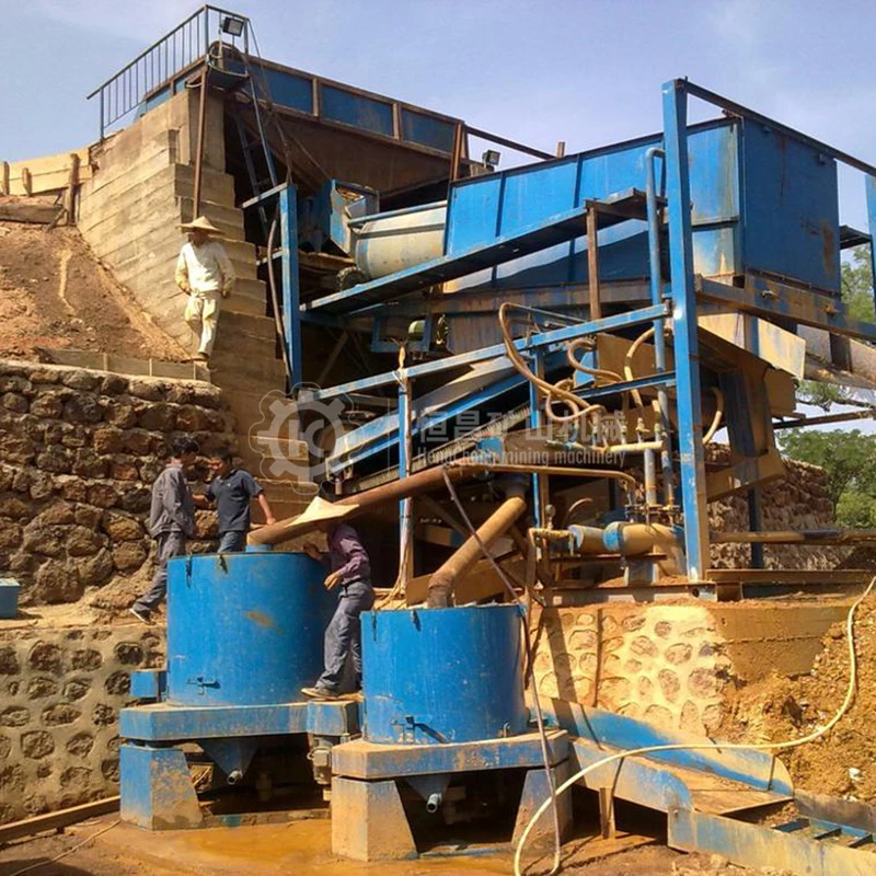 Small Scale Gravity Separator Machine Gold Washing Plant Falcon Knelson Centrifugal Blue Concentrator Bowl for Gold