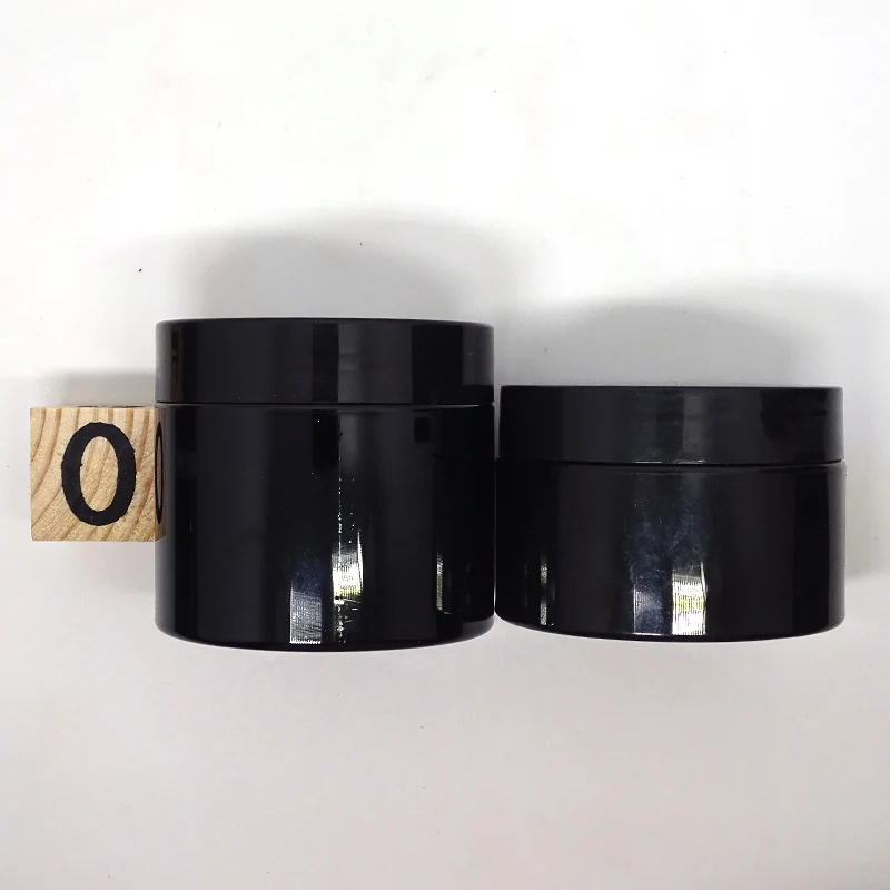 Plastic Jars Lid 200ml 500ml Round Empty Black 150ml 30g 100ml 6 Oz 250 Ml Amber Cosmetic Pet Cream 4 Oz Clear 4oz 8oz 8 Oz Plastic Jars With Lid