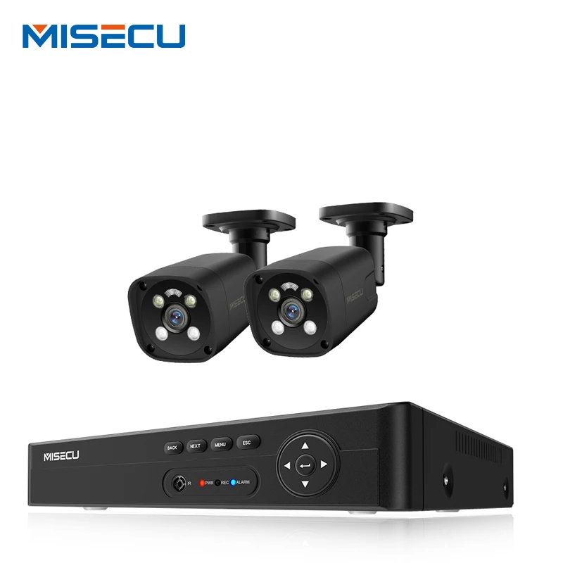 Surveillance Camera Misecu Kamera Misecu Hd 8Ch 5Mp Cctv Poe
