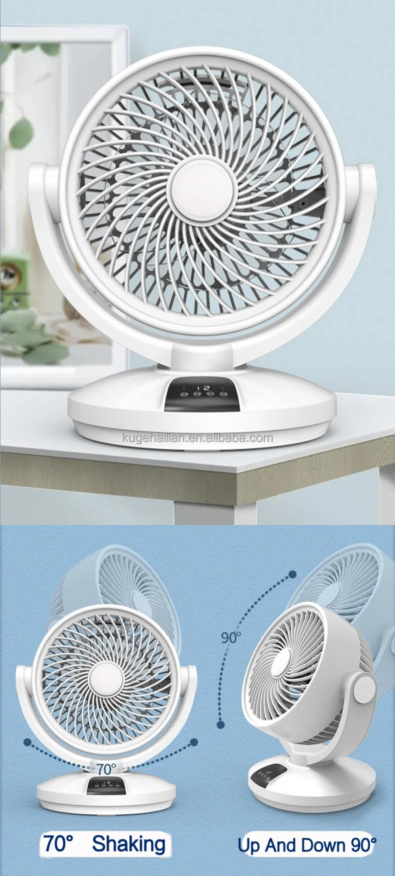 Control Desk Fan, Portable, 35W - detail 16