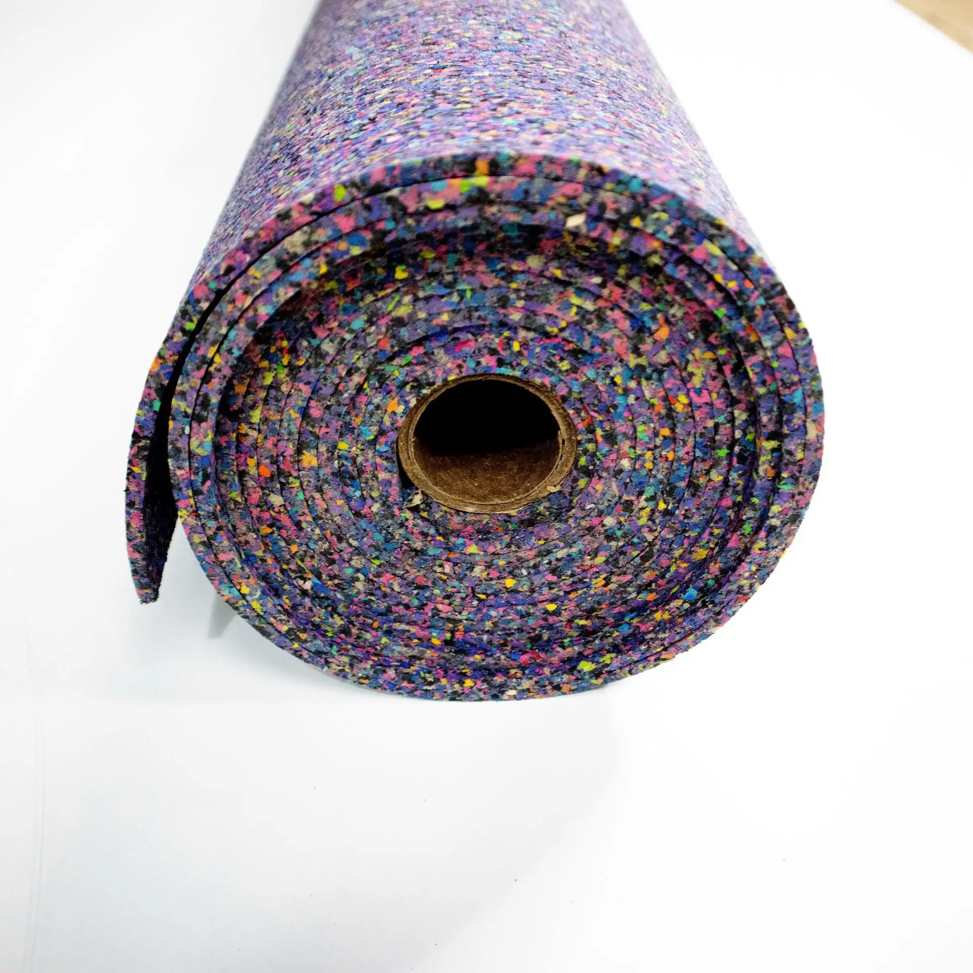 Anika High-Density Anti-Slip Rubber Floor Mat Roll Acoustic Panel Sound Proofing Underlayment with Chinese Design Style